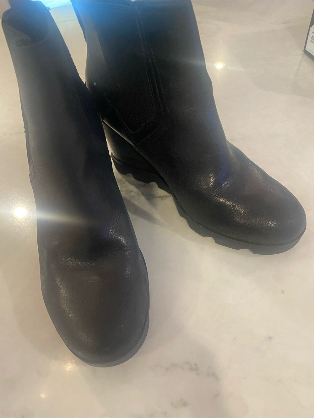 Sorel Black Women's Chelsea Booties